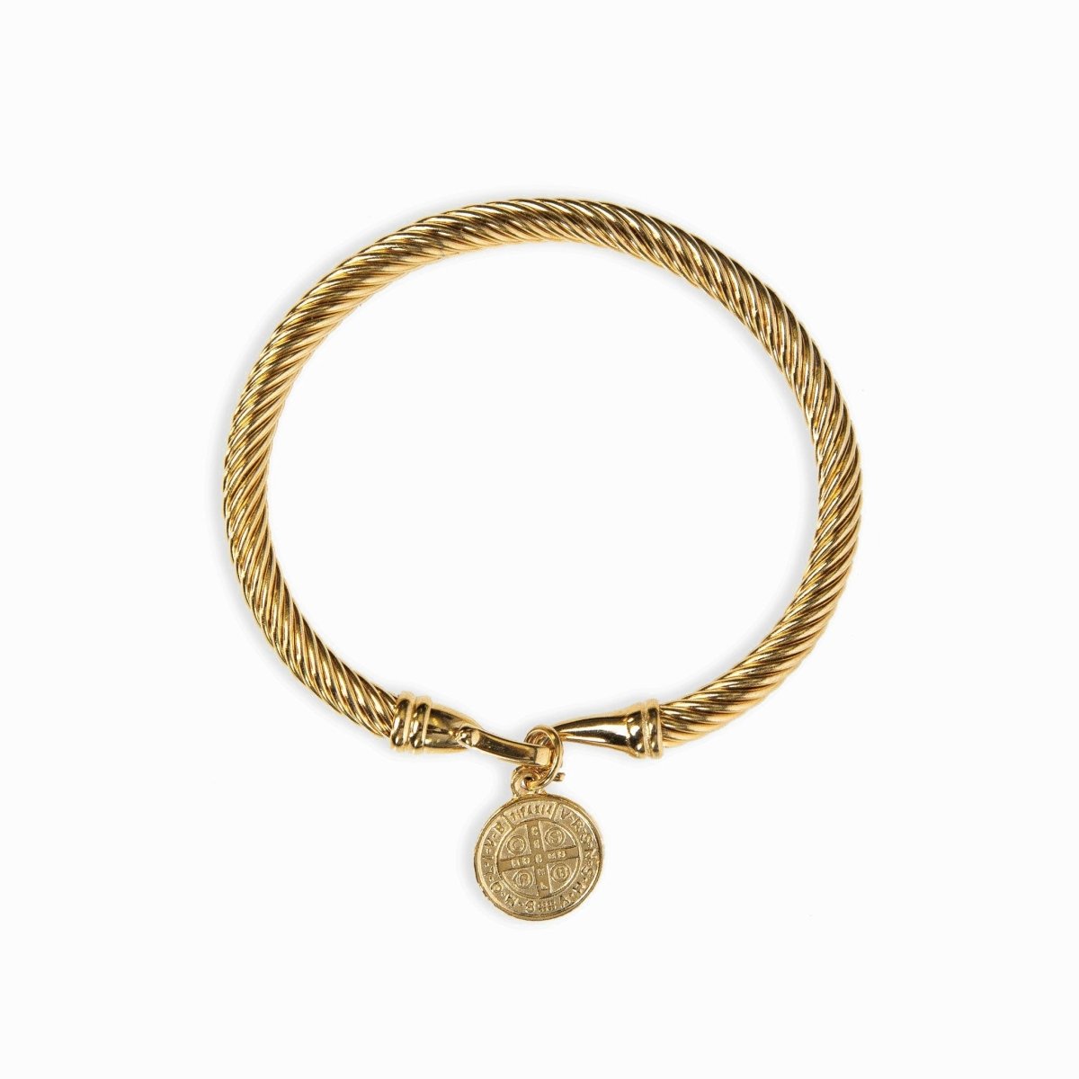 Bracelete São Bento Banhado em Ouro 18K