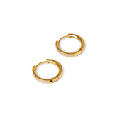 Brinco Argola Arielle Banhado em Ouro 18K