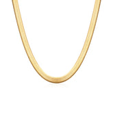 Colar Snake Dourado Banhado em Ouro 18K