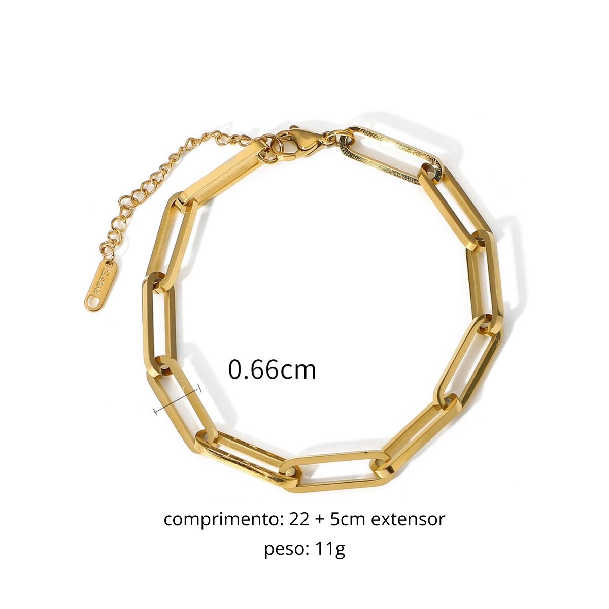 Pulseira Celina Banhado em Ouro 18K