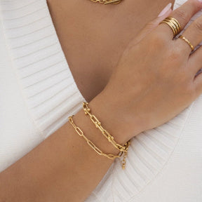 Pulseira Eloe Banhado em Ouro 18K